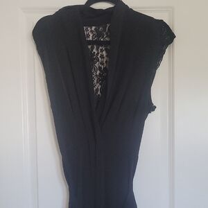 Elegant Black Lace Jumpsuit